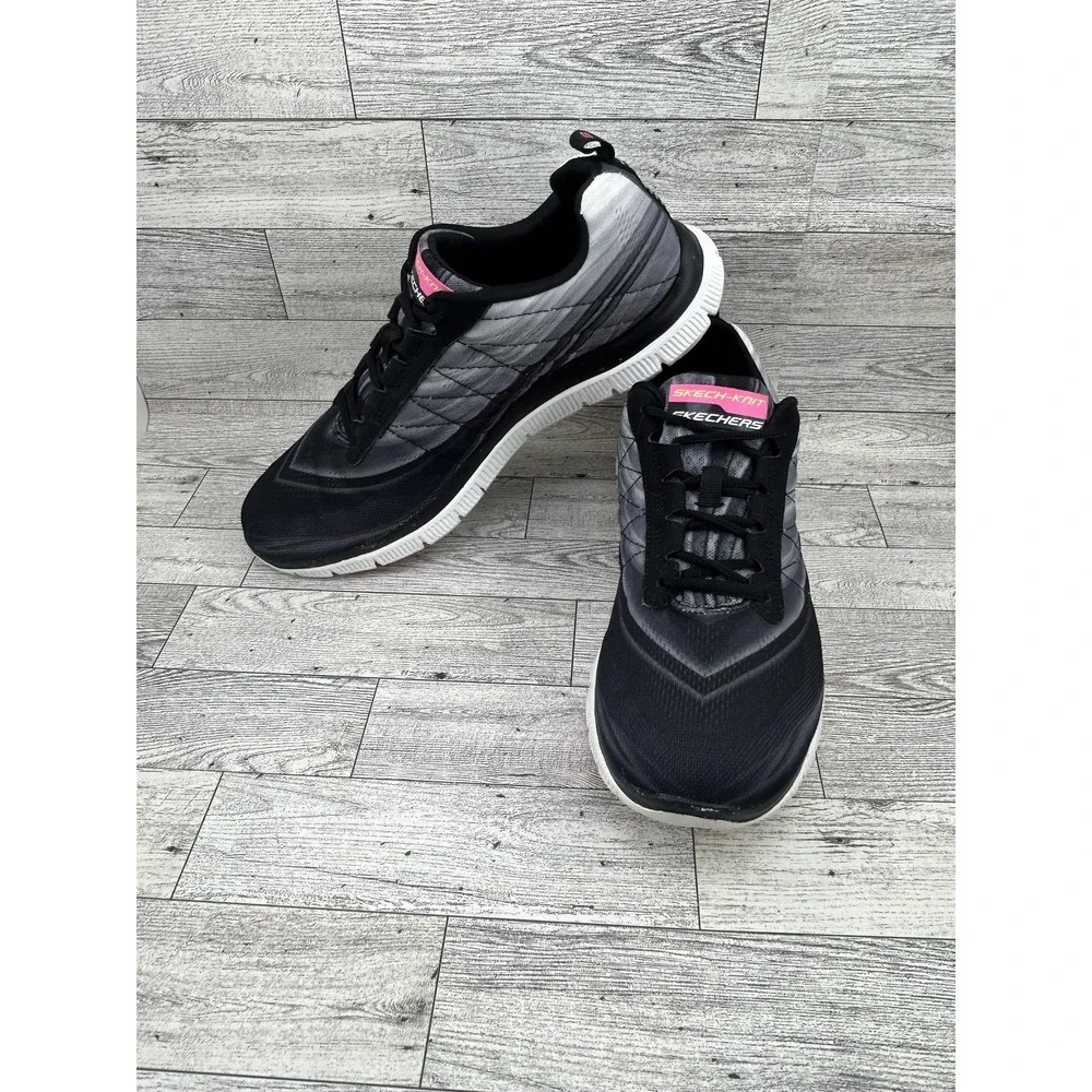 Skechers FlexSole Shoes Womens Size 10 SK12067 Skech-Knit‎ Athletic Running